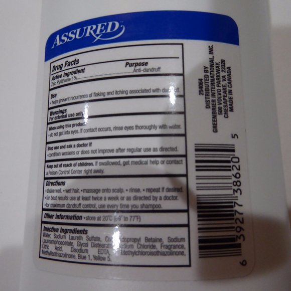 DANDRUFF SHAMPOO DRY SCALP CARE MOISTURIZING, NEW - Picture 2 of 4